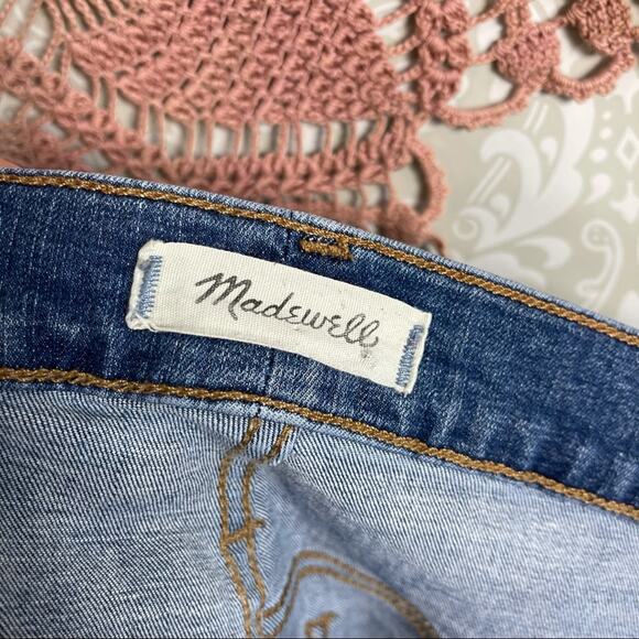 Madewell 10” High Rose Drop Step Hem Skinny Jeans - Picture 5 of 6
